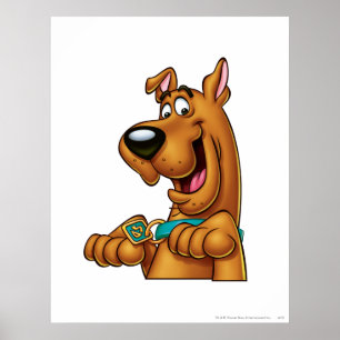 Scooby-Doo werkt omhoog Poster