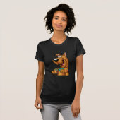 Scooby-Doo werkt omhoog T-shirt (Voorkant volledig)