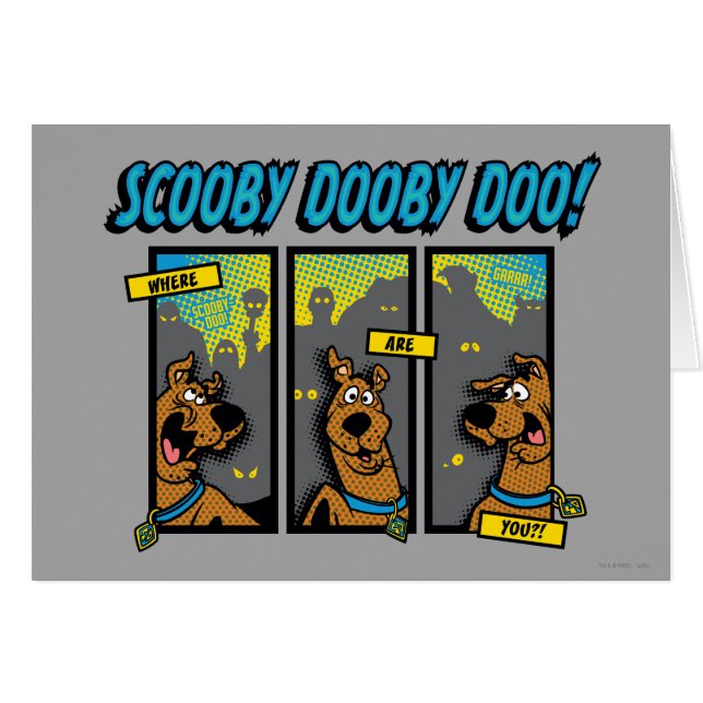 Scooby-Doo Where Are You Comic Panels (Devant horizontal)