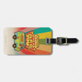 Scooby-Doo | "Where Are You" Retro Cartoon Van Bagagelabel (Voorkant horizontaal)