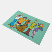 Scooby-Doo | Whole Gang 14 Mystery Inc. Deurmat (Schuin)