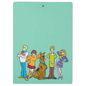 Scooby-Doo | Whole Gang 14 Mystery Inc. Klembord (Achterkant)
