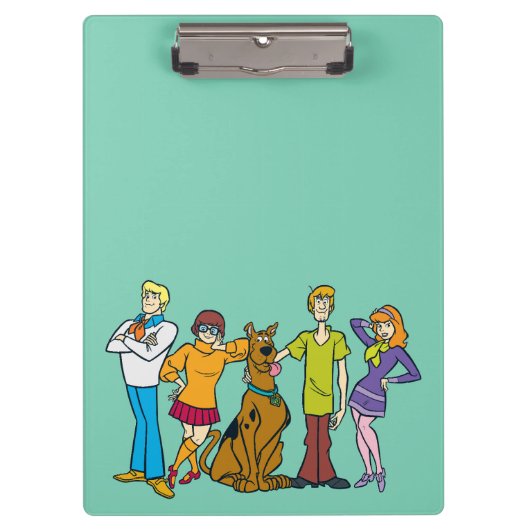 Scooby-Doo | Whole Gang 14 Mystery Inc. Klembord (Voorkant)