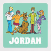 Scooby-Doo | Whole Gang 14 Mystery Inc. Labels (Design 2)