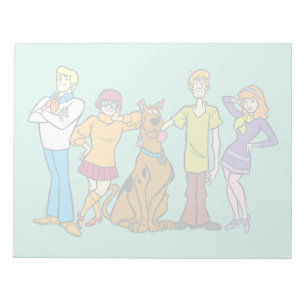 Scooby-Doo   Whole Gang 14 Mystery Inc. Notitieblok