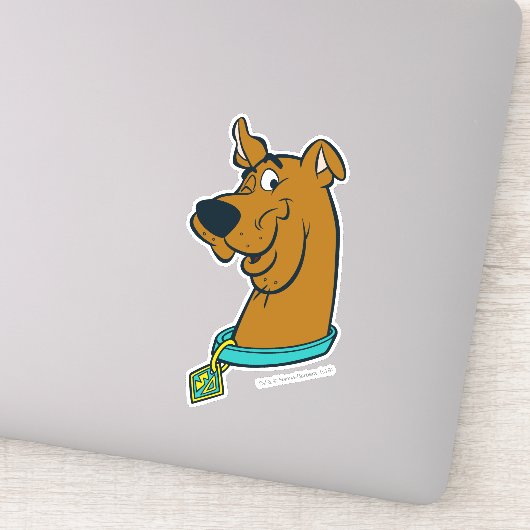 Scooby-Doo Winking Sticker (Detail)
