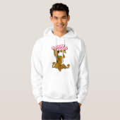 Scooby-Doo With Pizza Slice Hoodie (Voorkant volledig)