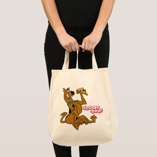 Scooby-Doo With Pizza Slice Tote Bag (Voorkant (product))