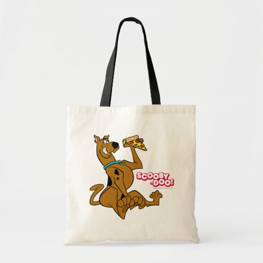 Scooby-Doo With Pizza Slice Tote Bag (Voorkant)