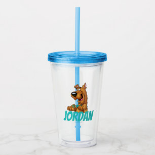 Scooby-doo wordt opgeplakt acryl drinkbeker