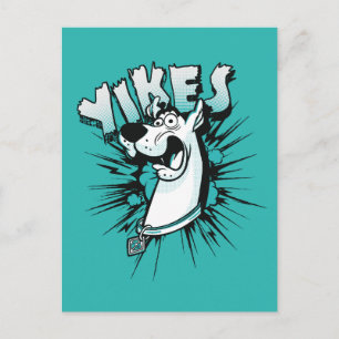 Scooby-Doo "Yikes!" Halftone Graphic Briefkaart