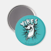 Scooby-Doo "Yikes!" Halftone Graphic Magneet (Voorkant / Achterkant)