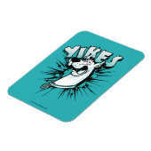 Scooby-Doo "Yikes!" Halftone Graphic Magneet (Linkerzijde)