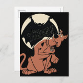 Scooby-Doo "Yikes!" Vampire Shadow Briefkaart (Voorkant / Achterkant)
