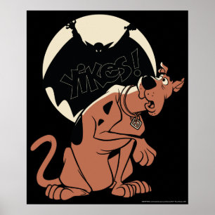 Scooby-Doo "Yikes!" Vampire Shadow Poster
