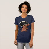 Scooby-Doo "Yikes!" Vampire Shadow T-shirt (Voorkant volledig)