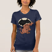 Scooby-Doo "Yikes!" Vampire Shadow T-shirt (Voorkant)