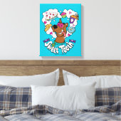 Scooby-doo "Zoete tand" Canvas Afdruk (Insitu (Slaapkamer))
