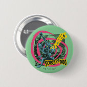 Scooby-Doo Zoinks Punk Gitaargrafiek Ronde Button 5,7 Cm (Voorkant /achterkant)