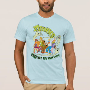 Scooby-Doo Zoinks Welke weg naar meer Snoep? T-shirt