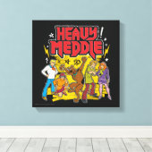 Scooby-Doo | "Zware medaille" Grafisch Canvas Afdruk (Insitu (Houten vloer))