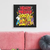 Scooby-Doo | "Zware medaille" Grafisch Canvas Afdruk (Insitu (Woonkamer))