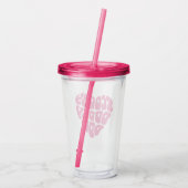 Scooby Dooby Doo Heart Acryl Drinkbeker (Achterkant)