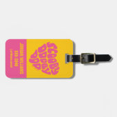 Scooby Dooby Doo Heart Bagagelabel (Voorkant horizontaal)