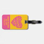 Scooby Dooby Doo Heart Bagagelabel (Achterkant horizontaal)