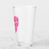 Scooby Dooby Doo Heart Glas (Links)