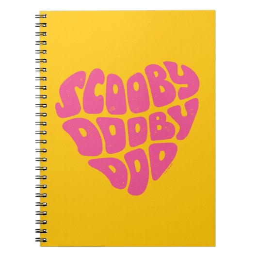Scooby Dooby Doo Heart Notitieboek (Voorkant)