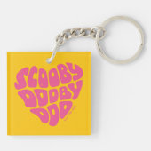 Scooby Dooby Doo Heart Sleutelhanger (Achterkant)