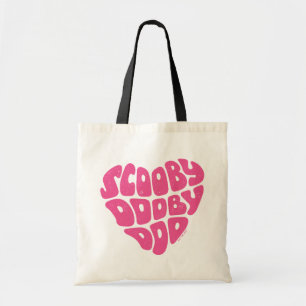 Scooby Dooby Doo Heart Tote Bag