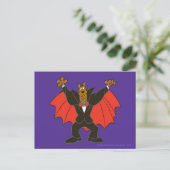 Scooby Dracula Briefkaart (Staand voorkant)