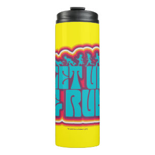 Scooby en Gang "Opstaan & uitvoeren" grafische kaa Thermosbeker