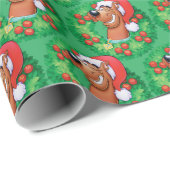 Scooby in Wreath Cadeaupapier (Rol Hoek)