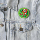Scooby in Wreath Ronde Button 5,7 Cm (In situ)