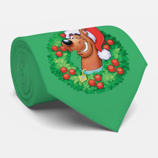 Scooby in Wreath Stropdas (Opgerold)