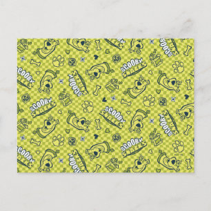 Scooby Snacks Galore Checker Pattern Briefkaart