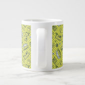 Scooby Snacks Galore Checker Pattern Extra Grote Beker (Achterkant)