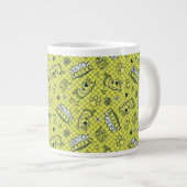 Scooby Snacks Galore Checker Pattern Extra Grote Beker (Voorkant rechts)