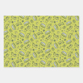 Scooby Snacks Galore Checker Pattern Inpakpapier Vel (Voorkant 3)