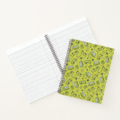 Scooby Snacks Galore Checker Pattern Notitieboek (Binnen)