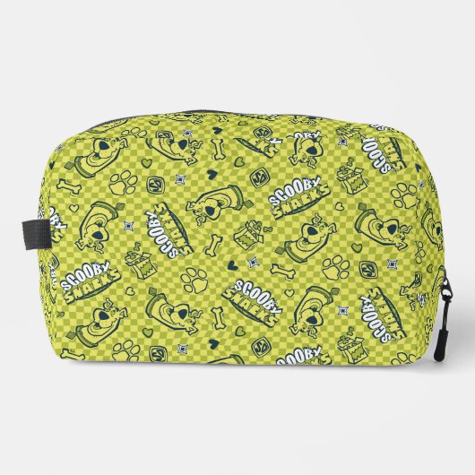 Scooby Snacks Galore Checker Pattern Toilettasje (Voorkant)