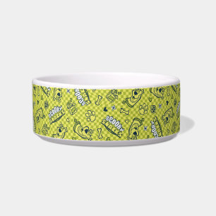 Scooby Snacks in overvloed dambordpatroon Voerbakje