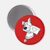 Scooby-Valentijnsdag Magneet (Voorkant / Achterkant)
