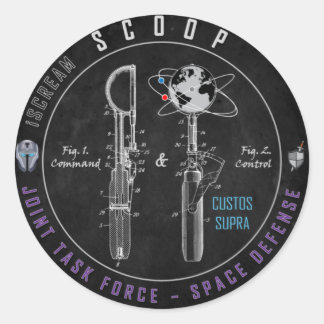 SCOOP Morale Classic Round Sticker