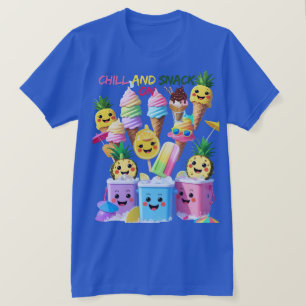 Scoop, Slurp, Lach – Zomer Lekkernijen T-shirt