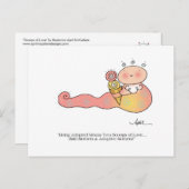 SCOOPS OF LOVE Carte postale par April McCallum (Devant / Derrière)