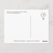 SCOOPS OF LOVE Carte postale par April McCallum (Dos)